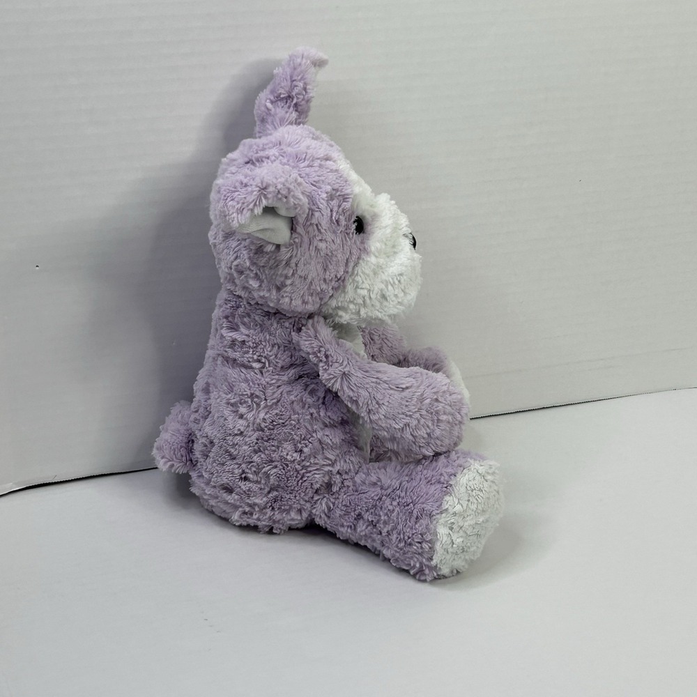 Manhattan Toy Best Friend Fritz Bulldog Plush Lavender White Dog Stuffed Animal - Picture 2 of 10